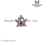 Micro Pave Diamond Jewelry 925 Sterling Silver Finding Wholesale Diamond Emoji Charm Finding