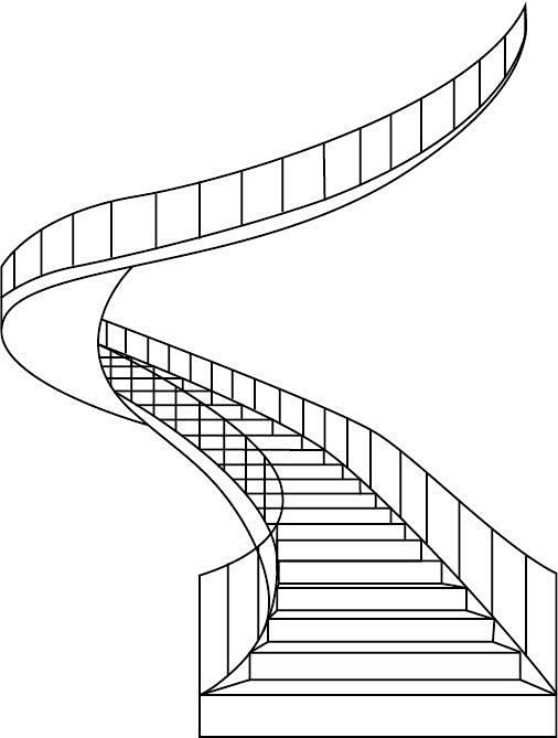 旋转楼梯元素_免抠元素_设计元素_(tp...