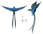 Starbird Concept Art from Final Fantasy XIV: Endwalker