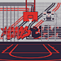 Backetbsll hoops basketball basketball art basketball design Exhibition  hungary ILLUSTRATION  print design  Graffiti Street Art 