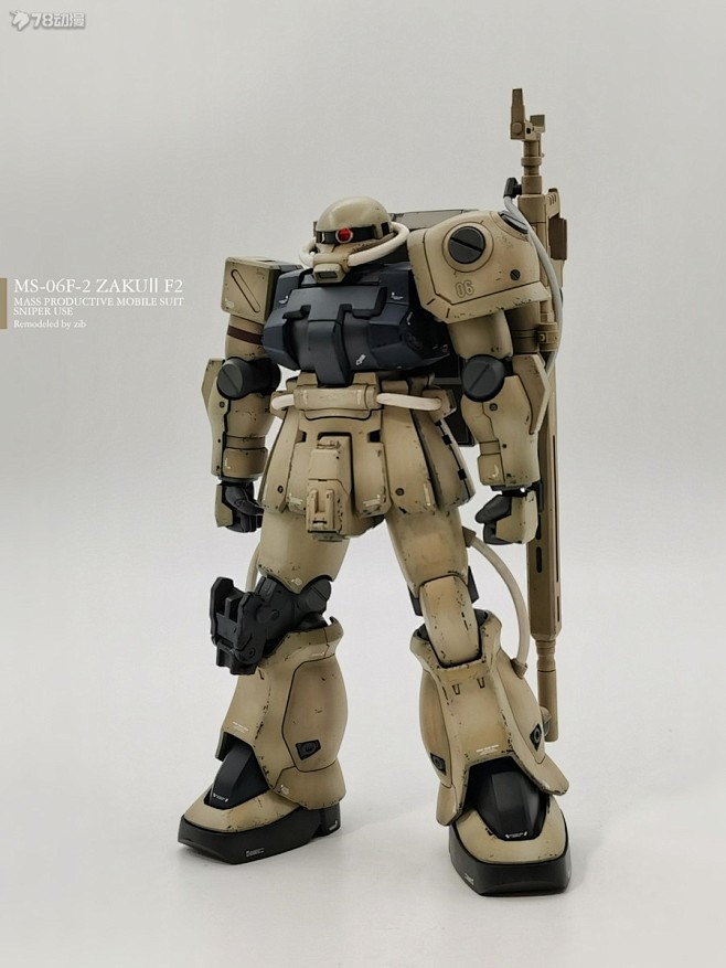 HG 扎古F2 (狙击型)沙漠配色-78动漫模型玩具网 模玩 变形金刚玩具 高达模型 圣斗士圣衣神话 动漫周边