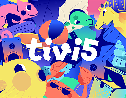 Tivi5 Rebranding : T...