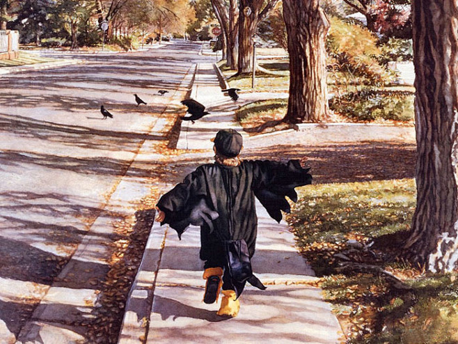 美国顶尖水彩大师-Steve Hanks...