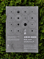 Archi-Rock 音 墙设计 平面 排版 海报 版式  design  #采集大赛#