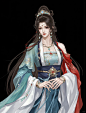 古风 _ 角色分享 可二创 黑底素材_8_Lulu_action（收徒）_来自小红书网页版