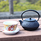 【母の日ギフト】南部鉄急須　松竹梅　0.3L　急須　南部鉄器　お土産　日本製　teapot