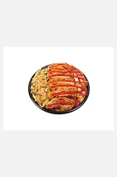 烤肉拌饭美食摄影图-众图网