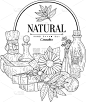 自然,化妆用品,草图,生物学,白色,有机食品,环境,研磨器,图像,复古