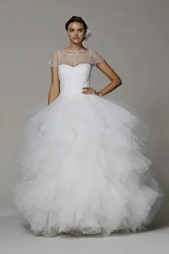 Marchesa2013春夏婚纱发布秀_2013纽约时装周图片411889_T台展示_VOGUE时尚网
