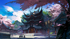 慕琳采集到毛毛-游戏场景-武侠仙侠-纯属收集+分享
