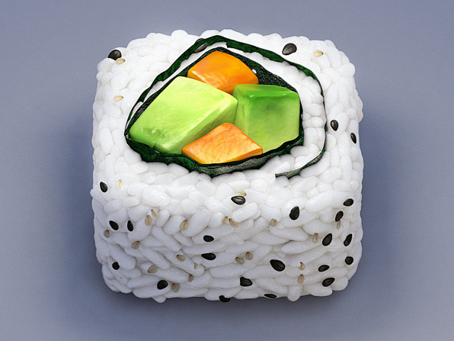 California Roll Icon...