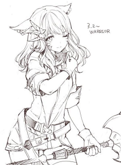 日落西升采集到人物插画