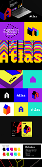 Atlas Brand Identity Design. : Atlas was created to contain Baianat tools, opensource, resources, and collectives among other projects like Pedia, our smart glossary.  The project supports the technical community in materials they need everyday in their p