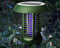 Solar-Powered UV Bug Zapper & LED Garden Lamp