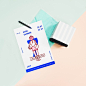 2016 Risograph Calendar : 2016 The life calendar.Risograph printing with 12color