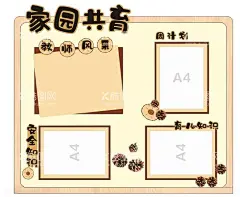 幼儿园家园共育  - 源文件下载【酷图网】家园共育,儿童宣传栏,卡通宣传栏,校园宣传栏,幼儿园宣传栏,幼儿园标识,幼儿园展示栏,托管班展示栏,幼儿园公开栏,卡通展示栏,幼儿园公告栏,幼儿园景观,幼儿园小品,幼儿园公示栏,宣传栏造型,幼儿园,校园,学校,儿童,公开栏,展示栏,公告栏,宣传栏,托管班宣传栏,儿童展示栏,儿童公开栏,儿童公告栏