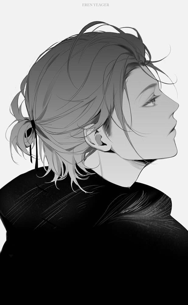 #绘画参考# 束发的绘画参考
