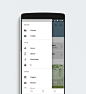 A/B file manager - concept : A conceptual file manager in Material design for Android.