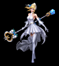 League of Legends Lux  crystal rose