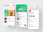 StoryBoard App Design profile superstar taylor swift lauv media feed community music app music art application mobile figma icon app 2021 ui design ux
