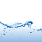 真实水滴浪花水珠水花浪花冰块雨滴透明免抠PNG图案 PS设计素材 (24