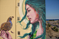 Mural Muralism wall paint Urban urban art art decoration saint lucia Syracuse siracusa sicily sicilia girl