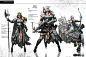 EK Character illustration, john koo