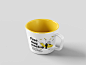 Low cup mockup