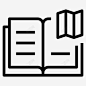 书籍议程小册子图标 UI图标 设计图片 免费下载 页面网页 平面电商 创意素材