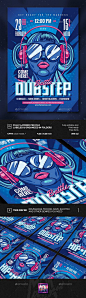 DubStep and Hip-hop Battle Party Flyer Template PSD. Download here: http://graphicriver.net/item/dubstep-and-hiphop-battle-party-flyer/14881769?ref=ksioks: 