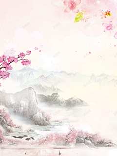 菁草落夕采集到中国风山水