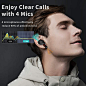 Wireless Bluetooth Earbuds, AIKELA Active Noise Cancelling Ear Buds with 4 Mics, Activate Voice Assistant, Hi-FI Stereo Sound in-Ear Headphones with Wireless Charging Box, Touch Control Bluetooth 5.0 Sport Earphones Support 3 Play Modes : Amazon.ca: Elect