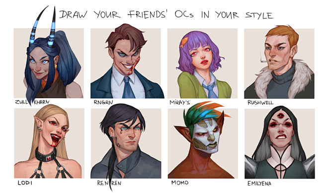 "Draw your friends' ...