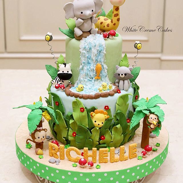 Animal themed Cake f...