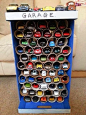 Make This Awesome Toy Car Garage with TP Rolls for Your Little Racer