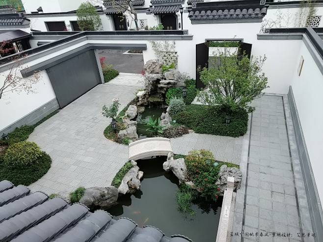蓝城宁国桃李春风-中式合院-艾恩景观 (11)