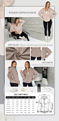 Amazon.com: Trendy Queen Womens Zip Up Hoodies Oversized Sweatshirts Fall Fashion Outfits Casual Jackets 2025 Winter Clothes Grey M : Clothing, Shoes & Jewelry