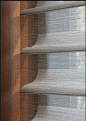 Hunter Douglas Silhouettes (the most expensive semi-sheer blind you can put on a window, but also the most beautiful!
