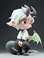 AIGC | 小龙人元素卡通3d角色