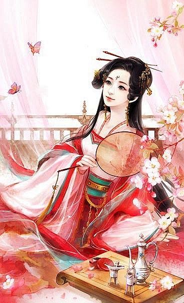 婉约间轻掀帘帷，看窗外薄雾氤氲。雨后青山...