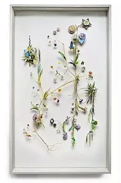 【荷兰艺术家anne ten donkelaar的拼贴艺术：二维半花园】