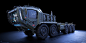 概念设计，军用货运卡车，BADGER HEMTT 2182，