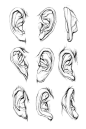 素描耳朵 (13)
