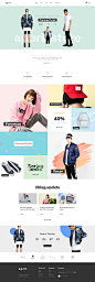 April - Ecommerce PSD Template : April is evaluated as my most unique ecommerce PSD template for shop online with clean and modern design. 36 PSD files included – The design is very easy to work with and modify to suit anything you need!!