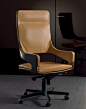 Height-adjustable swivel executive chair SILHOUETTE | Executive chair by i 4 Mariani
