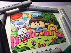 鱼儿baobei采集到创意绘画