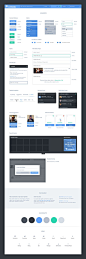 Isis Friends UI Kit & Homepage by Zach Kelly for Octopus Creative