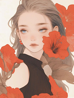 玻璃驴采集到手绘