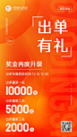 金融保险出单方案活动宣传手机海报
