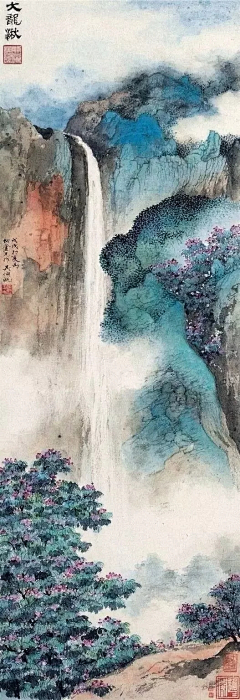 【无名氏】采集到水墨山水画